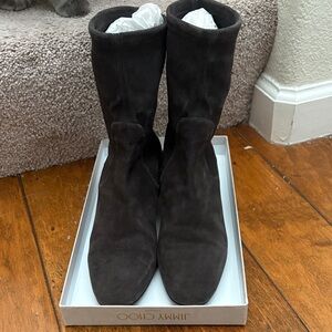 Stuart Weitzman Black Ankle Boots